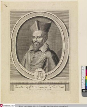 Nicolas Coeffeteau evesque de Dardanie [Der Bischof Nicolas Coeffeteau]