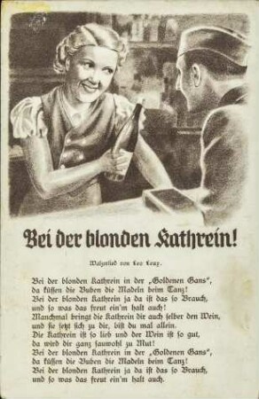 Bei der blonden Kathrein!