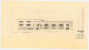 Reichsluftfahrtministerium, Berlin: Ansicht Leipziger Straße 1:200