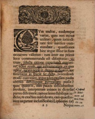 Ordinis Ivridici Vitembergensis Decanvs, Itemqve Ordinarivs, Io. Henricvs Bergervs, Potentiss. Regis, Et Pr. Electoris Saxonis In Svmmo Provocationvm Senatv Consiliarivs, Lectori S.P.D.