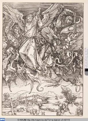 Michaels Kampf mit dem Drachen