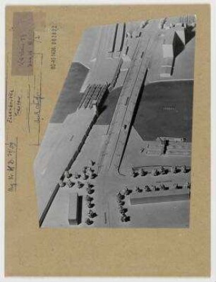 Modell: Elsenbrücke (Ankauf). Berlin, Treptow, Elsenbrücke