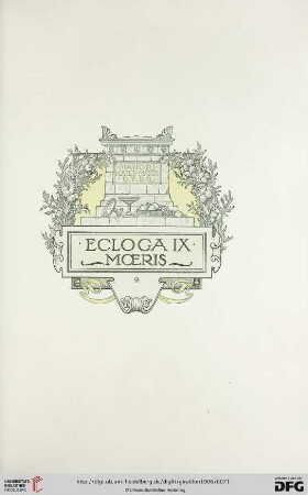 Ecloga IX: Moeris