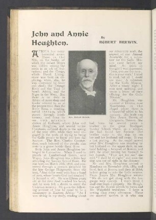 John and Annie Houghton