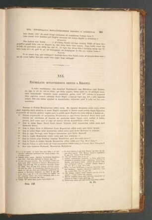 XXX. Enumeratio Monasteriorum Ordinis S. Birgittæ.