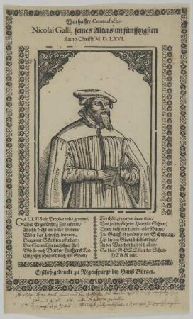Bildnis des Nicolai Galli