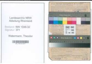 Entnazifizierung Theodor Watermann , geb. 20.08.1896 (Beamter)