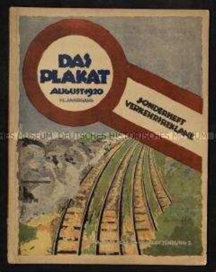 Das Plakat. Zeitschrift des Vereins der Plakatfreunde, 11. Jahrgang 1920 Heft 8 (August)