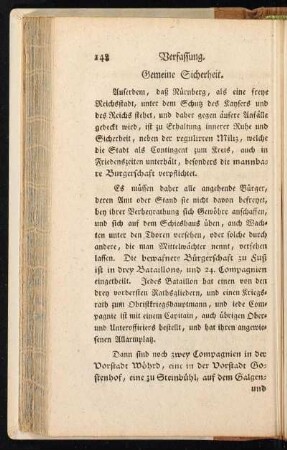 Gemeine Sicherheit.