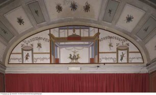 Wanddekoration im dritten pompejanischen Stil