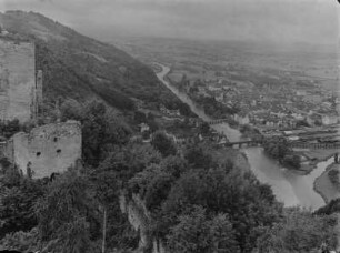 Celje : Celje an der Savinja von Burg Cilli aus gesehen
