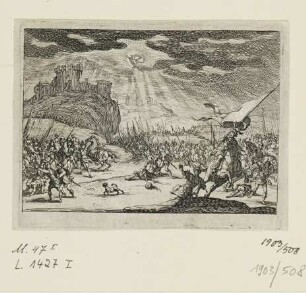 Bekehrung des Saulus, Blatt 10 der Folge "Neues Testament"
