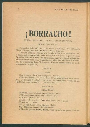 ¡Borracho! : Escena dramática en un acto y en prosa