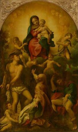 Die Madonna des heiligen Sebastian