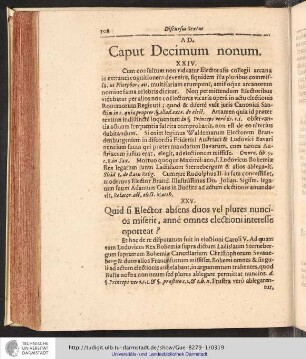 Ad Caput Decimum nonum.