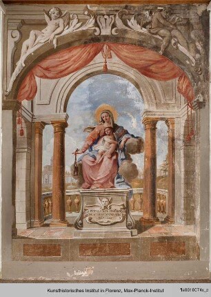 Madonna im Rosenkranz