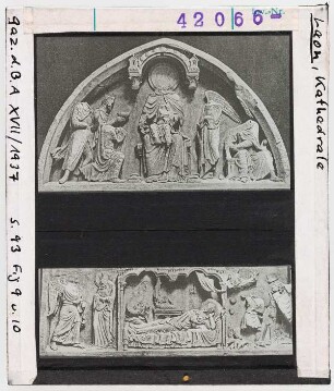 Laon: Kathedrale, Westfassade, Nordportal, Details