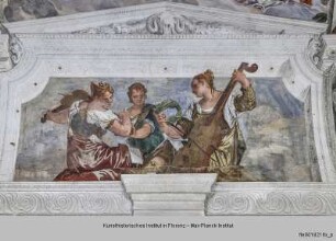 Villa Barbaro; Stanza dell'Amore Coniugale : Allegorie der Harmonie