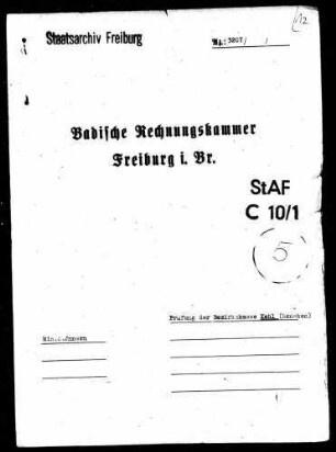 Bezirkskasse Kehl (Renchen)