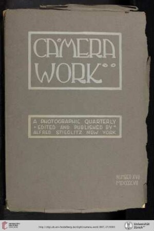 Camera Work: A Photographic Quarterly