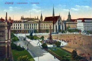 Leipzig : Augustusplatz ; Universität