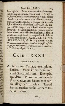 Caput XXXII. - Caput XXXIV.