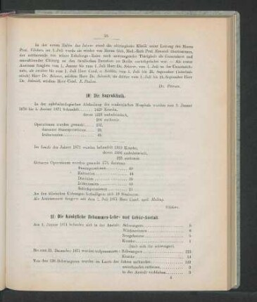 11) Die Königliche Hebammen-Lehr- und Gebär-Anstalt.