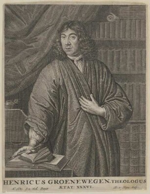 Bildnis des Henricus Groenewegen