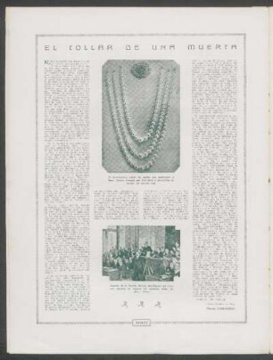 El collar de una muerta