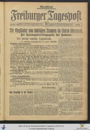 26.01.1915 (Abendblatt)