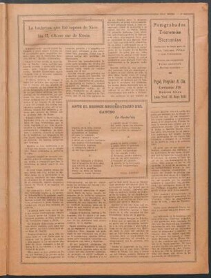 Ante el bronce recordatorio del gaucho : En Montevideo
