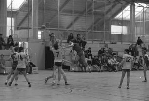 Hallenhandballturnier der Karlsruher Gymnasien in der Sporthalle Rintheim