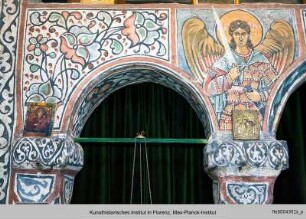 Die Ausmalung der Lagami Kirche : Chorschranke