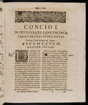 1-36, In Festivitate Genethliaca Christi.