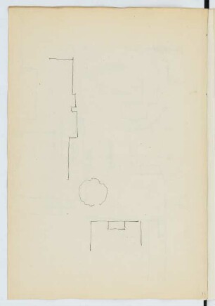 Stiftskirche, Gandersheim: Details (aus: Skizzen- und Fotoalbum 22)