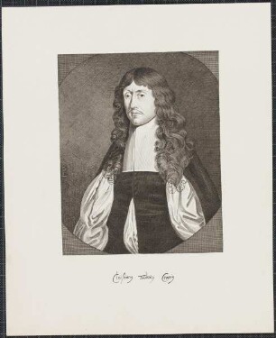 Icones Professorum Marpurgensium — Bildnis des Christian Friedrich Crocius (1623-1673)