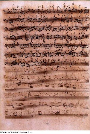 Stimmensatz: Cum Sancto Spiritu (T. 85-128.Fine), Generalbaß