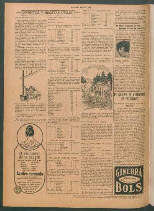 Inventos y recetas útiles