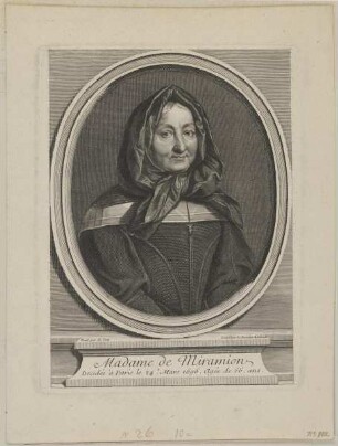 Bildnis der Madame de Miramion