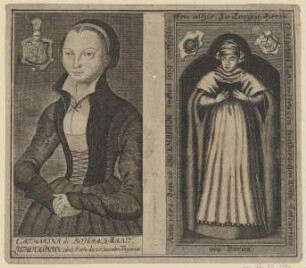 Doppelbildnis der Catharina de Bohra