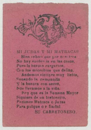 4: Mi judas y mi matraca!!
