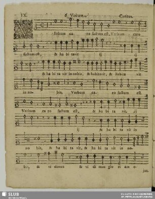 IX. Verbum caro factum est