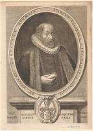 Marcus Welser, Kaiserlicher Rat und Duumvir in Augsburg; geb. 1558; gest. 1614