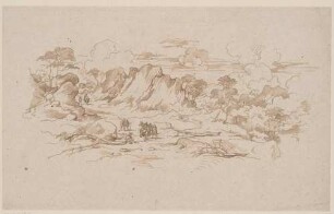 Italienische Gebirgslandschaft