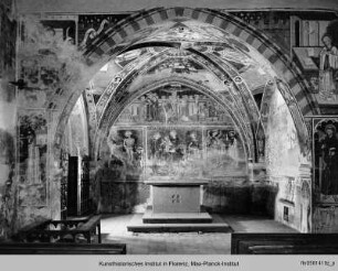 Die Wanddekoration des Presbyteriums