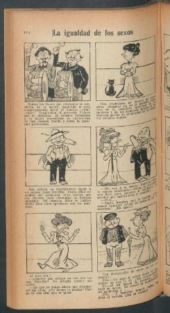La igualdad de los sexos - [Cómic]