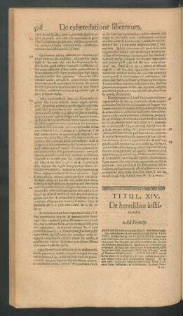 Titul. XIV. De heredibus instituendis.