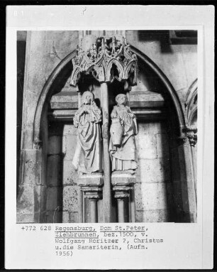 Ziehbrunnen: Christus und die Samariterin