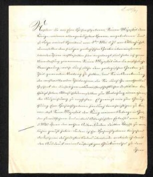Handschriftlicher Brief an Heuglin