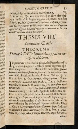 93-103, Thesis VIII